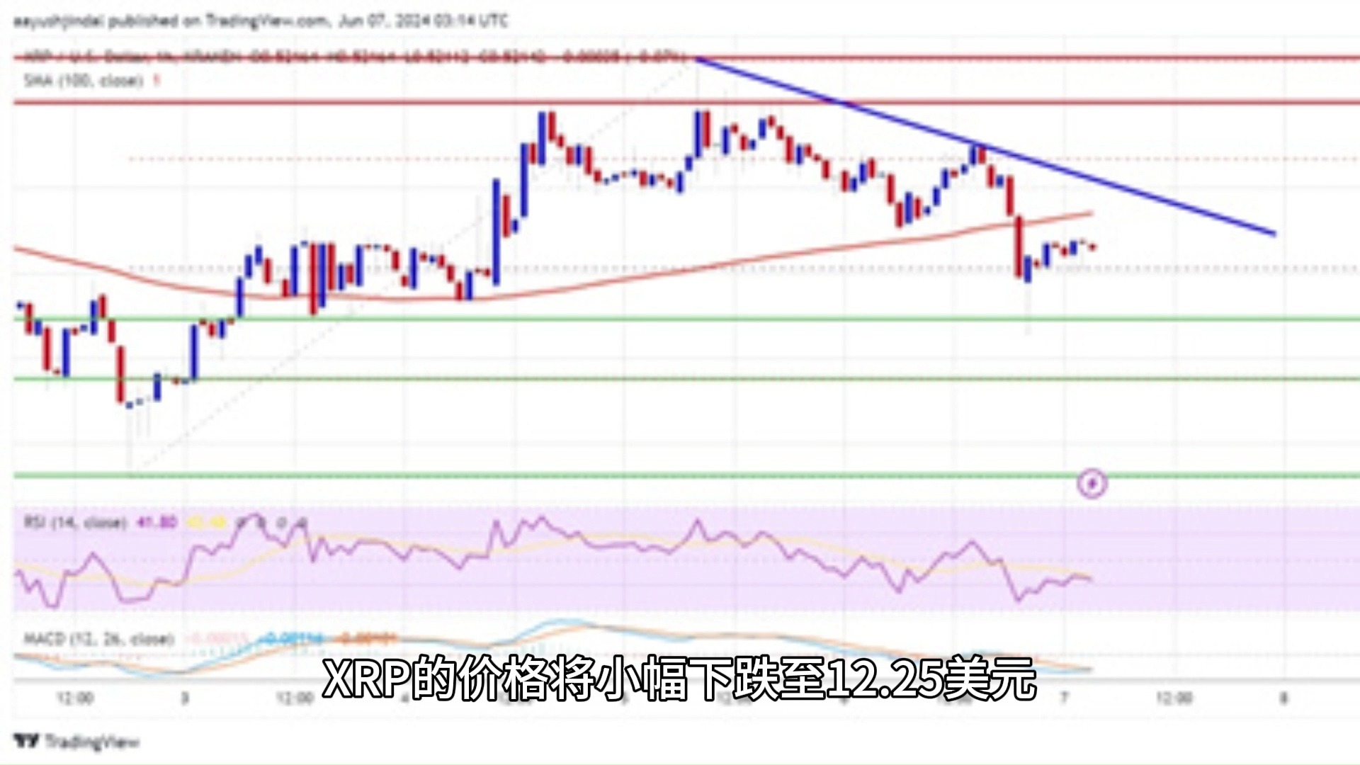 XRP遭遇大幅下滑超12.36%，投资者恐慌性抛售